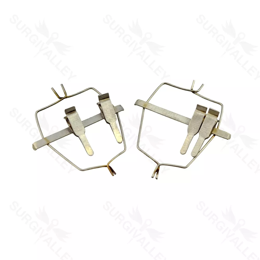 Acland Micro Vessel Clamps 6 Pcs Set For Plastic Surgery & Neurosurgery