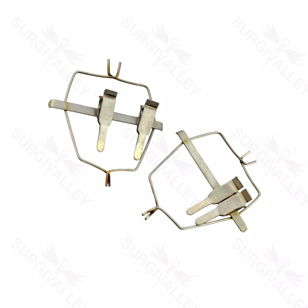 Acland Micro Vessel Clamps 6 Pcs Set For Plastic Surgery & Neurosurgery