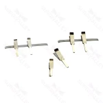 Acland Micro Vessel Clamps 6 Pcs Set For Plastic Surgery & Neurosurgery