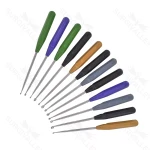 American Rainbow Cervical Bone Curettes Set Orthopedic Spine Instruments