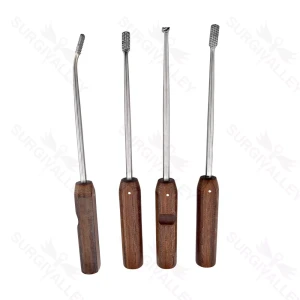 Arthroscopic Rasp 150mm Coarse Set Of 4 Pcs Of Orthopedic Instruments – surgivalley (SV-98-980)