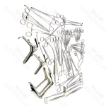 Basic Gynecology Instruments Set 50 Pcs Surgical Instruments