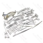 Hysterectomy Abdominal Instruments Set
