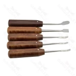 Lexer Osteotomes Angled Periosteal Elevator Lot Of 5 Pcs Orthopedic Instruments