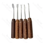 Lexer Osteotomes Angled Periosteal Elevator Lot Of 5 Pcs Orthopedic Instruments
