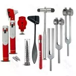 Fiber Optic Otoscope Ophthalmoscope Diagnostic Set
