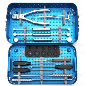 Titanium Mesh Cage Instrument Set For Spinal Surgery Orthopedic Spine Instrument Set – surgivalley (SV-98-990)