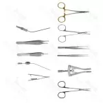 Set Básico de Cirugía Plástica | Acero Inoxidable | Instrumentos