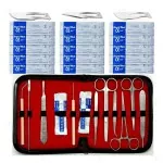 Basic First Aid Set Suture Emergency Trauma Survival Pack