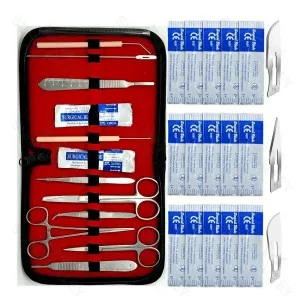 Basic First Aid Set Suture Emergency Trauma Survival Pack – surgivalley (SV-98-897)