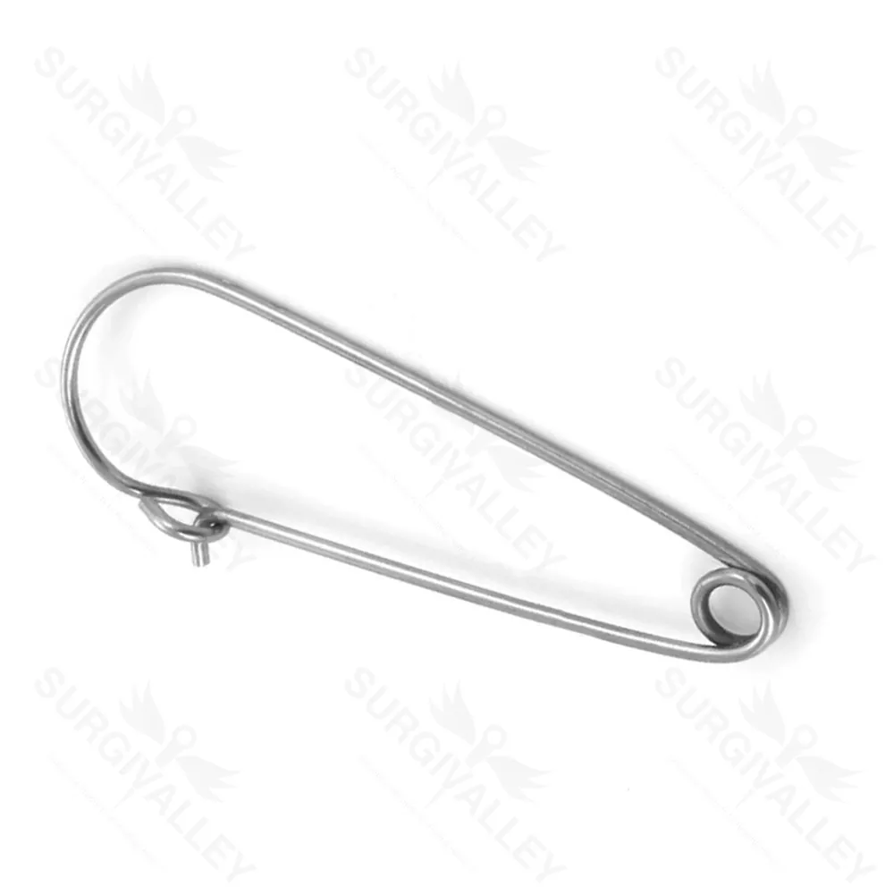 Surgical Forceps Holder Instrument Bunt Safety Pin Veterinary Instrument Holding