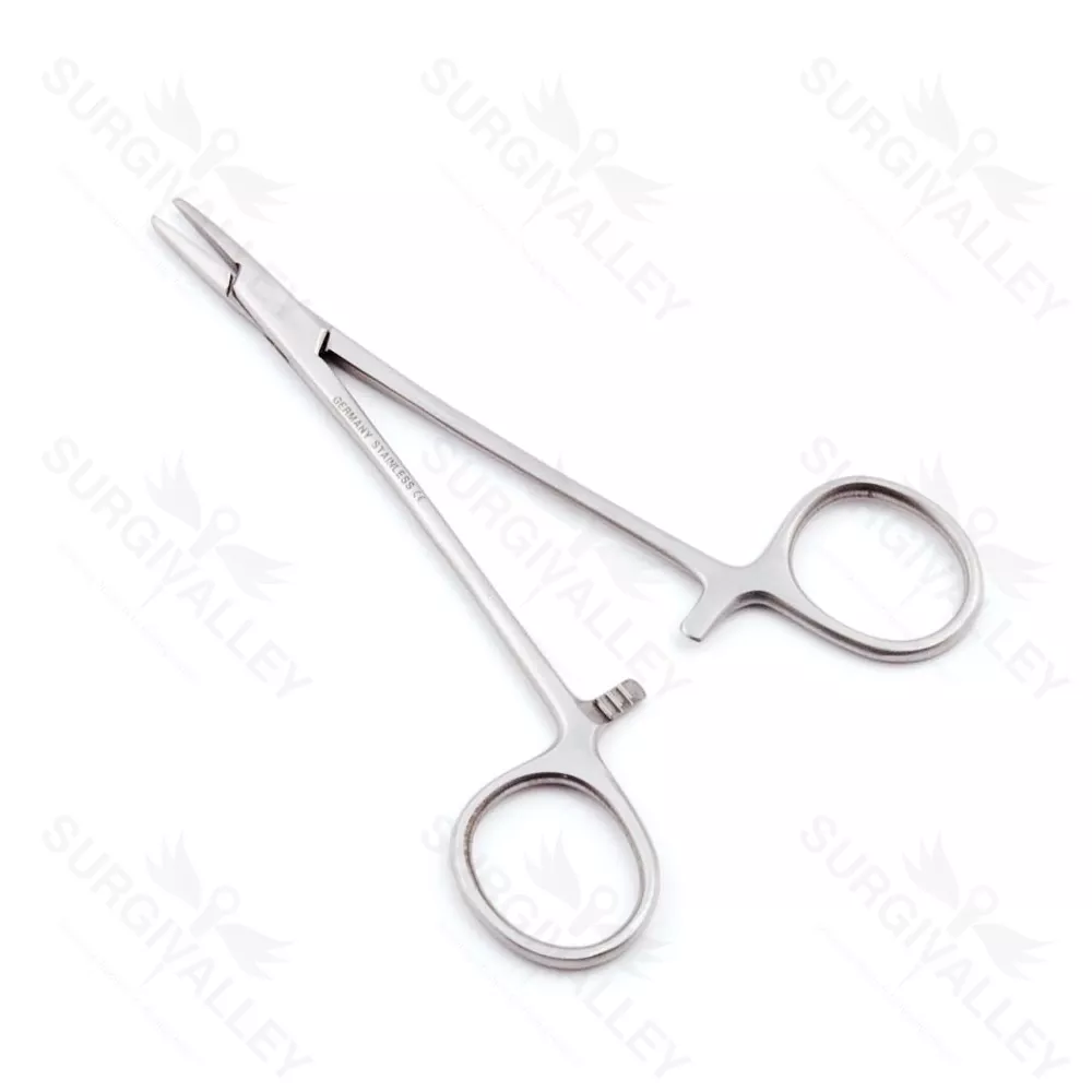 Webster Needle Holder Smooth Jaw Serrated Tip Stright Extra Delicate
