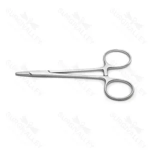 Webster Needle Holder Smooth Jaw Serrated Tip Stright Extra Delicate – surgivalley (SV-10-2348)