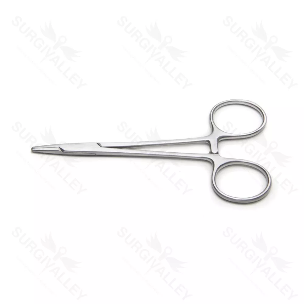 Webster Needle Holder Smooth Jaw Serrated Tip Stright Extra Delicate