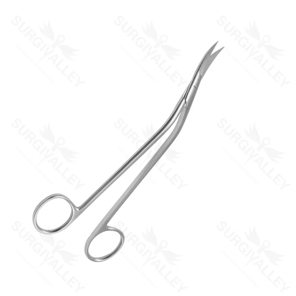 Dandy Neurological Scissors Curved W/ Backward Angled Handles