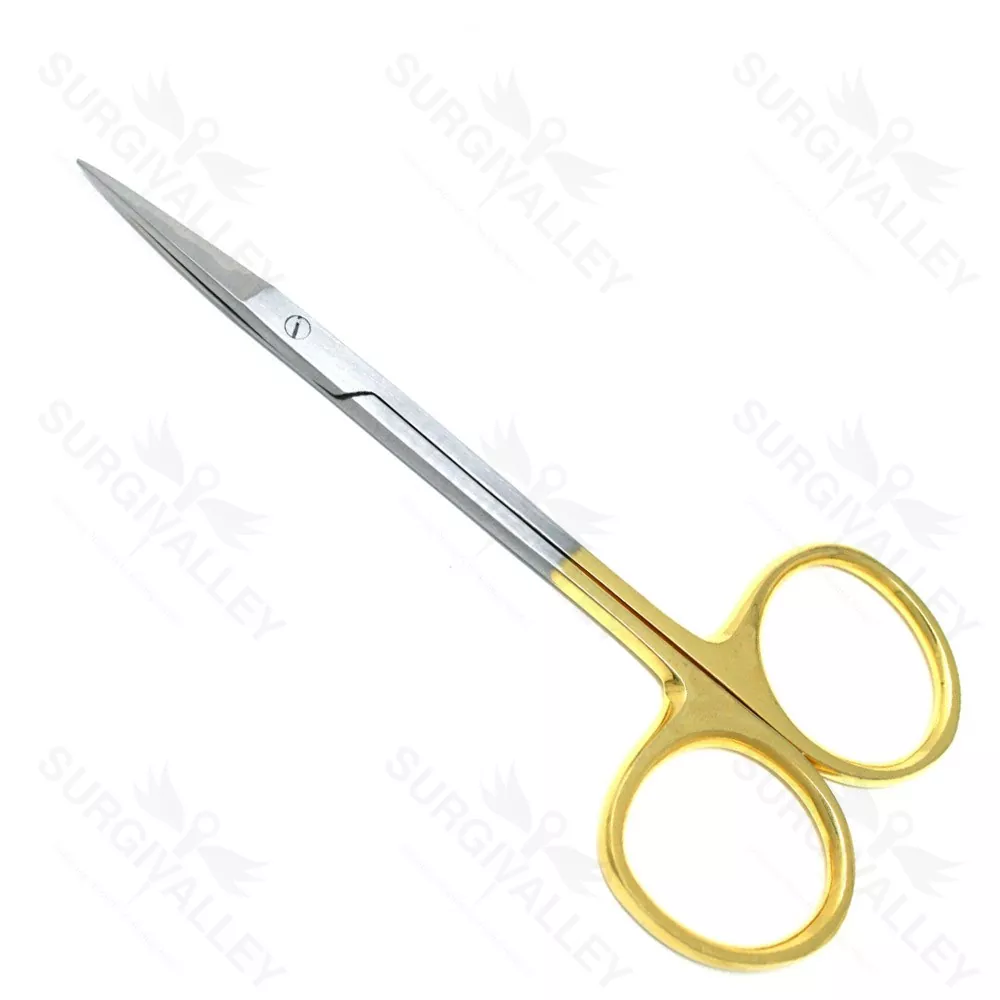 Iris Scissors Straight 4 1/2" Tungsten Carbide Surgical Instrument