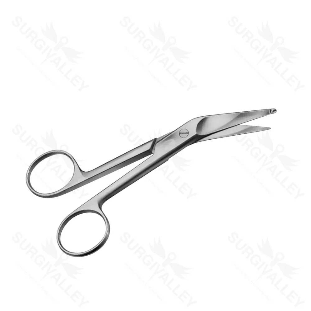 Knowles Bandage Scissors Angled Surgical Instruments