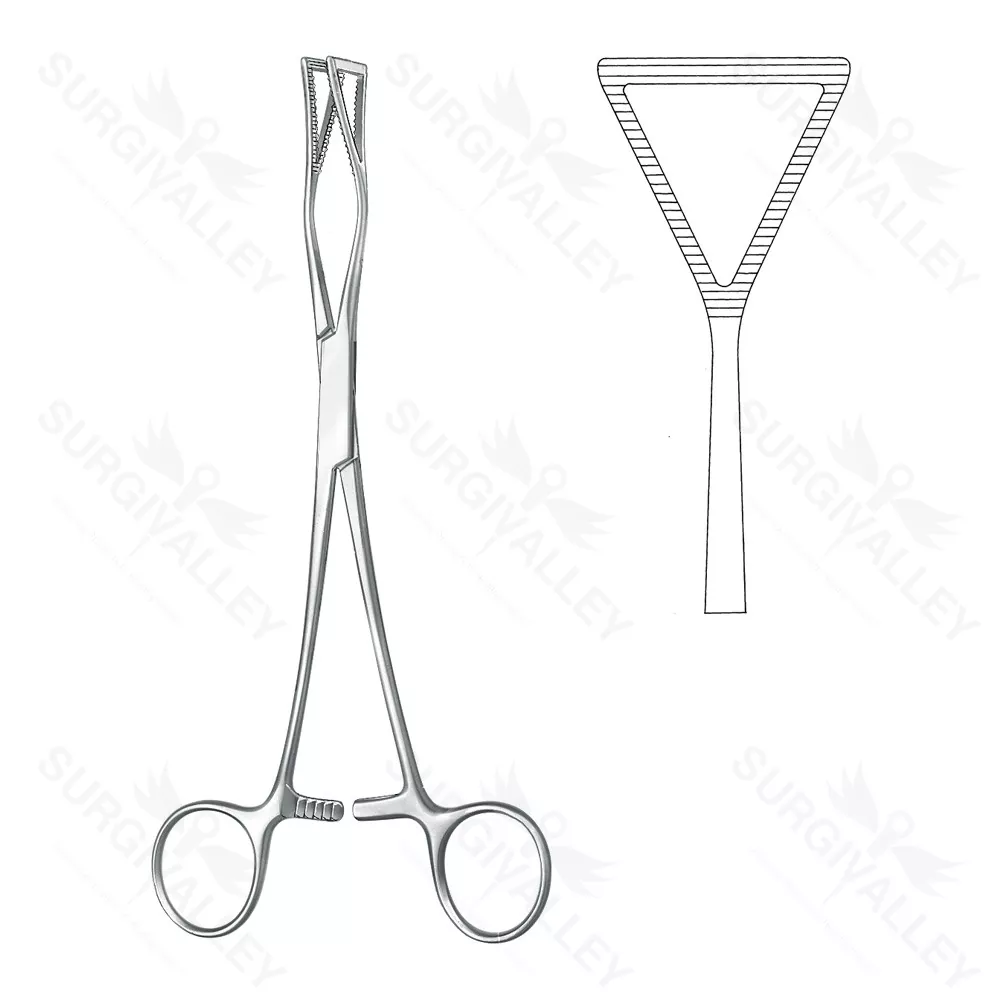 Lovelace Lung Grasping Forceps