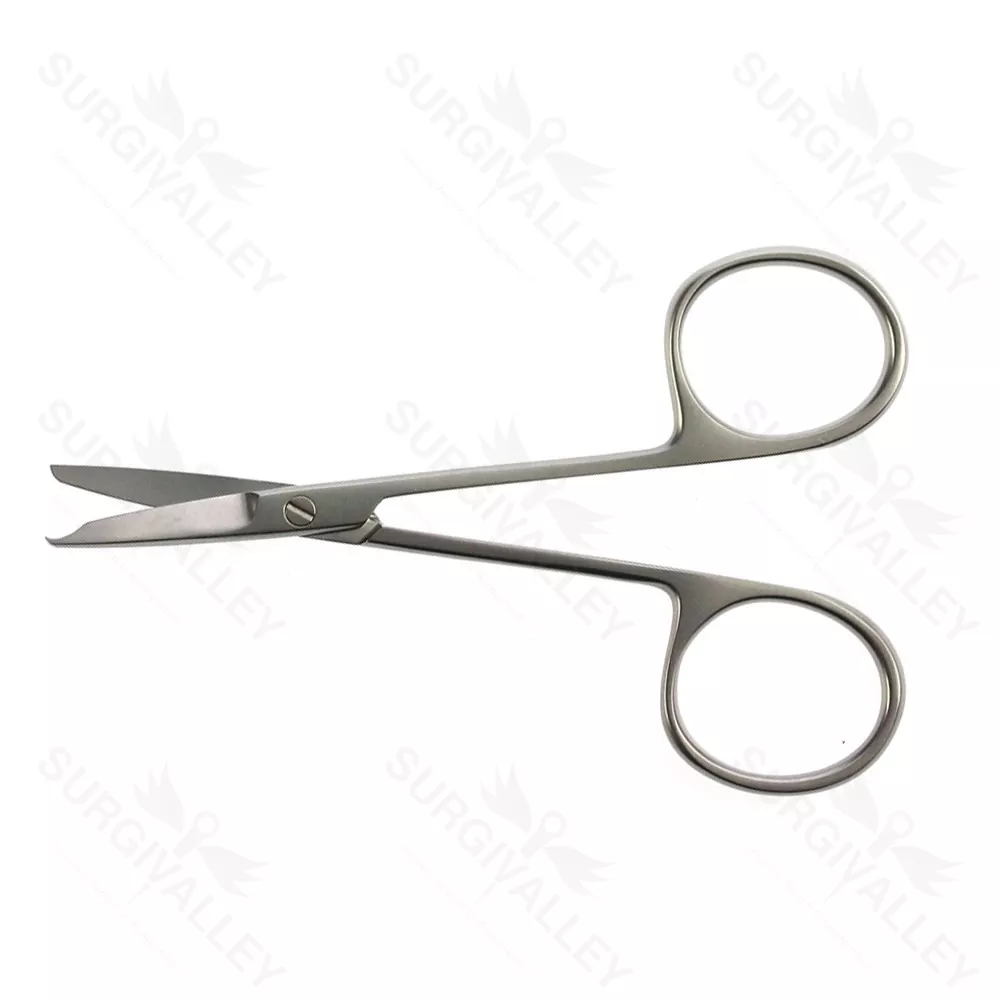 Spencer Suture Scissors Straight 115mm Notch Tip Non Sterile Reusable