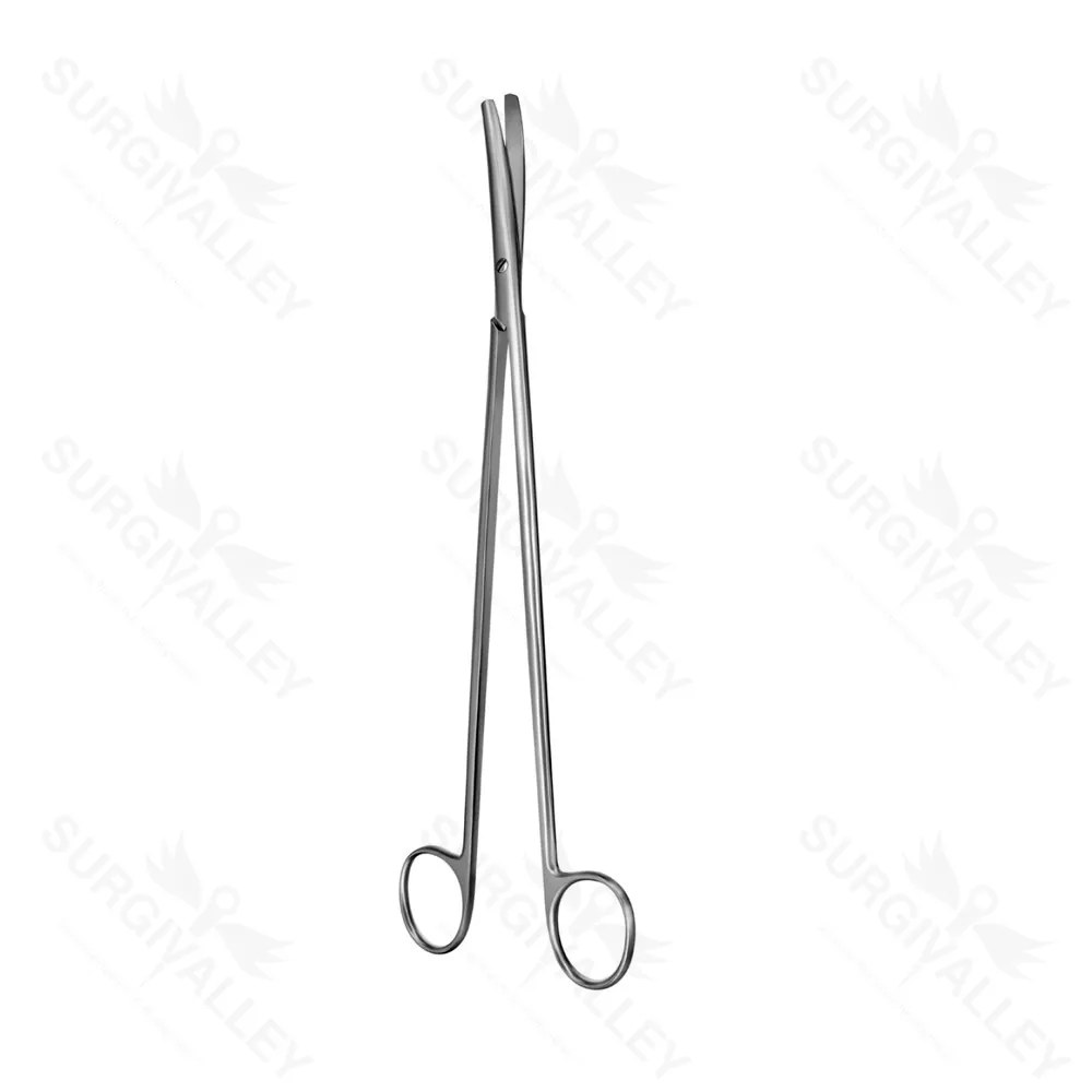 Weller Dissecting Scissors Heavy Pattern Stainless Steel Curved